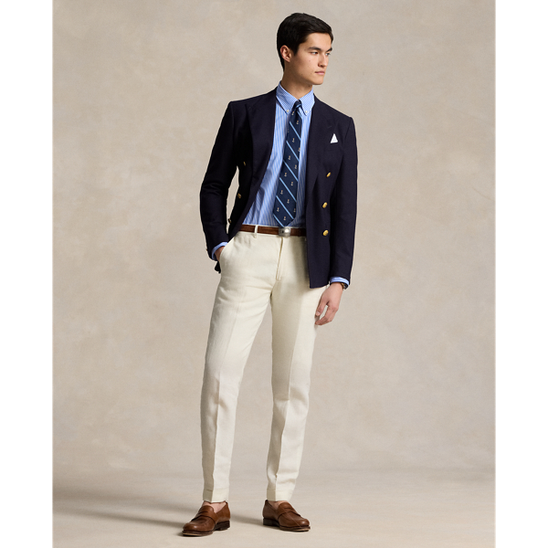 Custom Fit Striped Stretch Poplin Shirt
