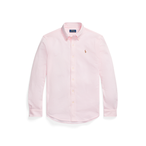 Ralph lauren pink long sleeve shirt best sale