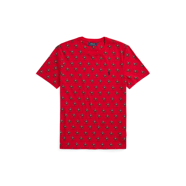 Custom Slim Fit Equestrian-Print T-Shirt