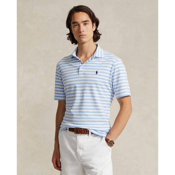 Camisa Polo Custom Slim Fit de algod&atilde;o
