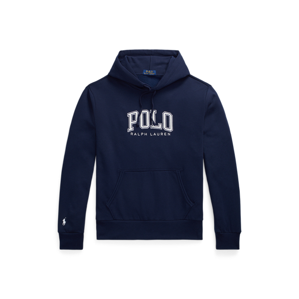 Sweat &agrave; capuche logo en molleton