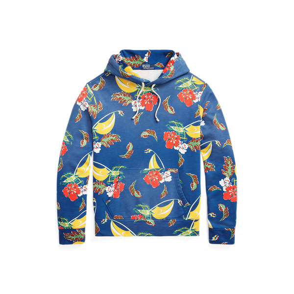 Sudadera de felpa con flores y veleros Polo Ralph Lauren en 1