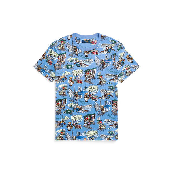 Custom Slim Fit Polo Bear Jersey T-Shirt Polo Ralph Lauren 1