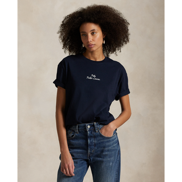 Classic Fit Logo Jersey T-Shirt