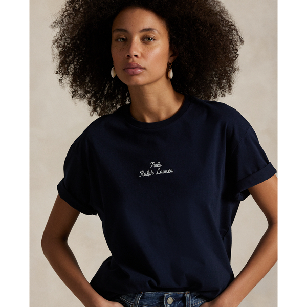 Classic Fit Logo Jersey T-Shirt