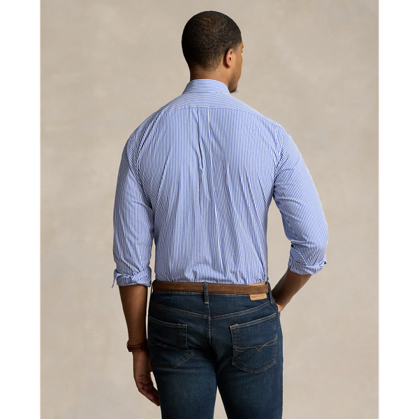 Bengal-Stripe Stretch Poplin Shirt 