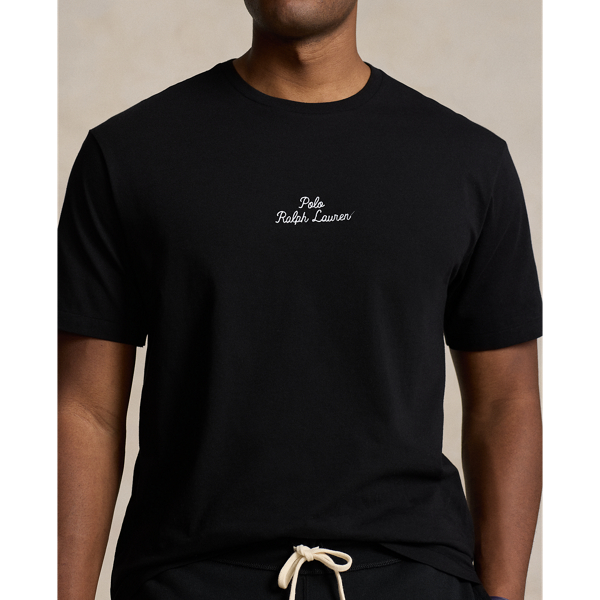 Embroidered Logo Jersey T Shirt for Men Ralph Lauren UK