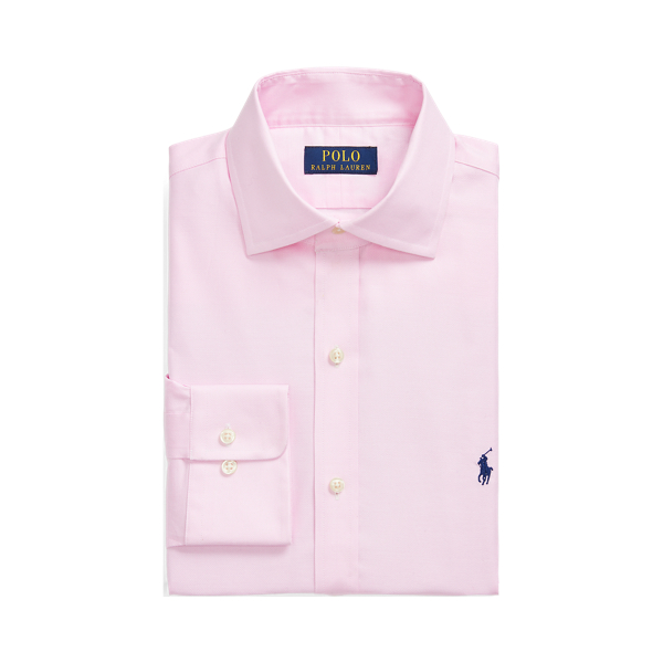Slim-Fit strukturiertes Hemd Regent Polo Ralph Lauren in Rosa/Weiß 2