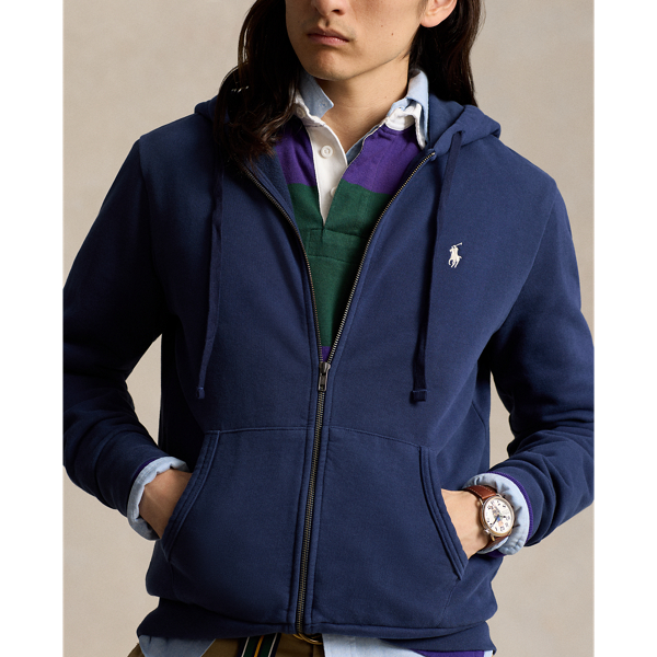 Loopback Fleece Full-Zip Hoodie