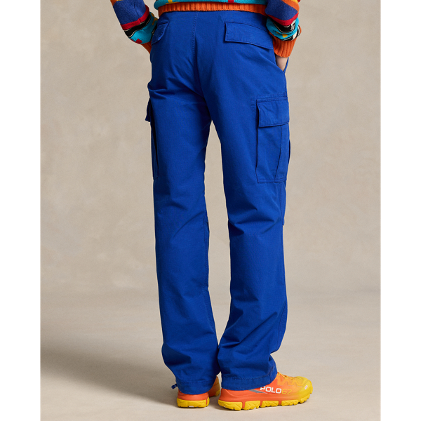 Pantalon cargo d&eacute;contract&eacute; en ripstop Polo Ralph Lauren en Bleu 5