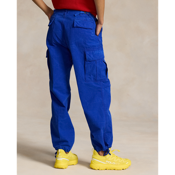 Relaxed Fit Ripstop Cargo Trouser for Men | Ralph Lauren® UK