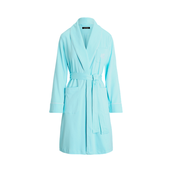 Lauren ralph lauren quilted shawl collar short robe clearance