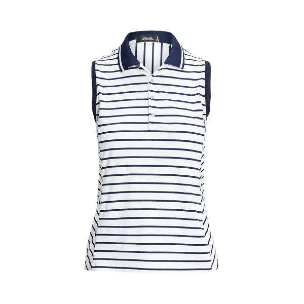 Tailored Fit Sleeveless Polo Shirt RLX 1