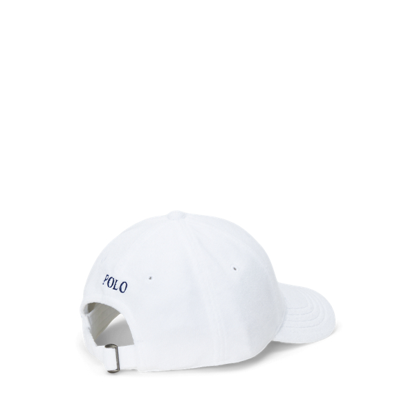 White Terry Ball Cap Polo Ralph Lauren 2