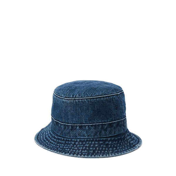 Ralph lauren denim bucket hat on sale