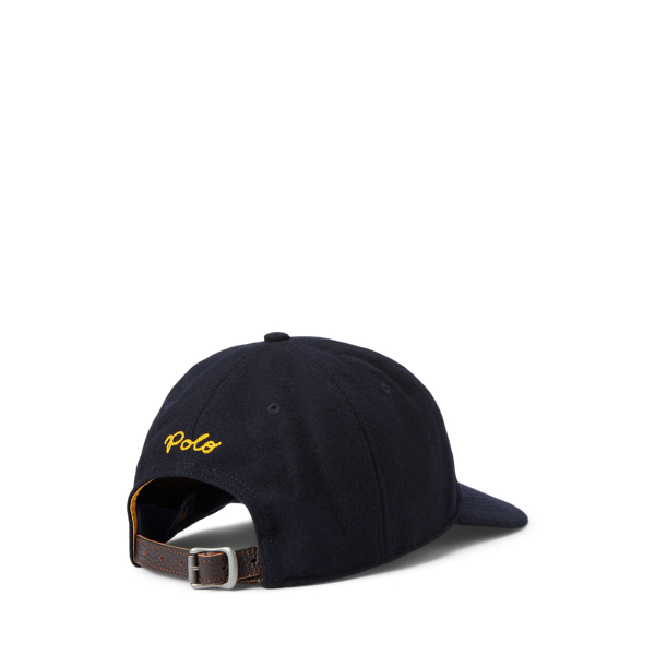 Collection Navy Wool-Blend Ball Cap Polo Ralph Lauren 2