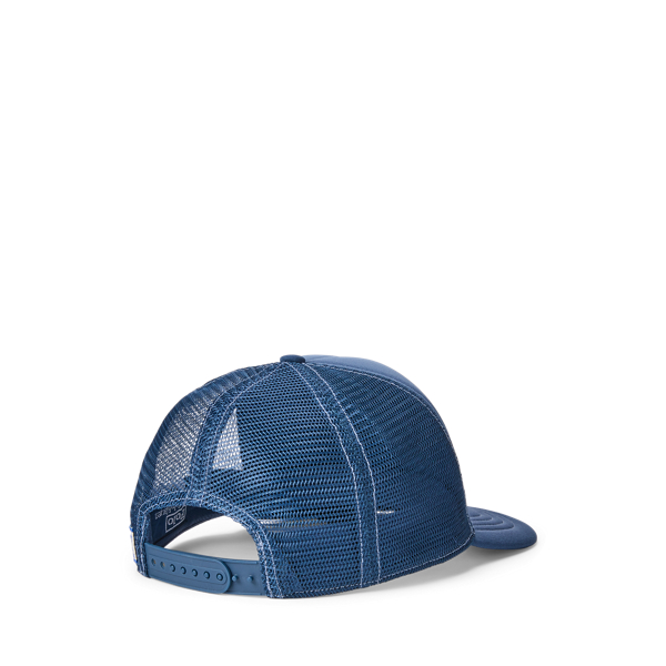 ☆POLO RALPH LAUREN☆ Graphic Foam Trucker Cap Blue MAPOHGS0 Graphic Foam Trucker Cap
