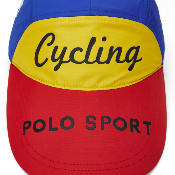 Heritage Blue/Yellow Polo Sport Color-Blocked Ball Cap Polo Ralph Lauren 3