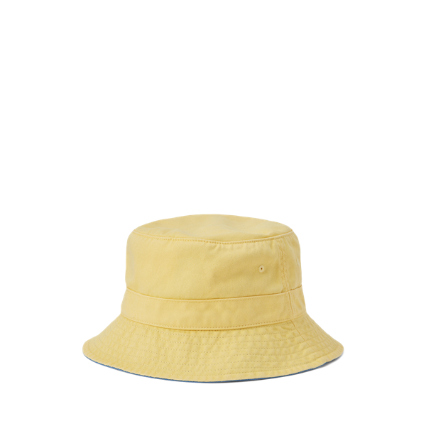 Oasis Yellow Cotton Chino Bucket Hat Polo Ralph Lauren 2