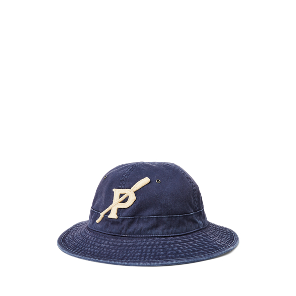 Newport Navy Felt-Patch Twill Bucket Hat Polo Ralph Lauren 1