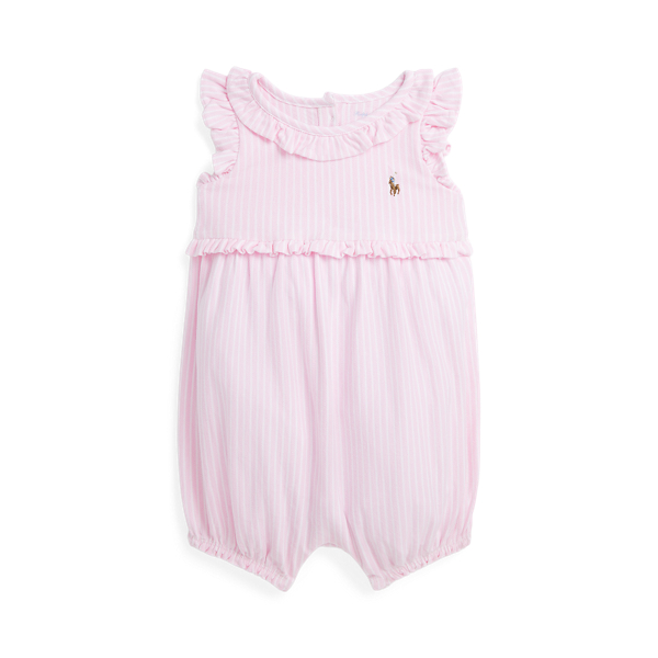 Ralph Lauren Childrenswear Baby Girls Polo Bear/Stripe