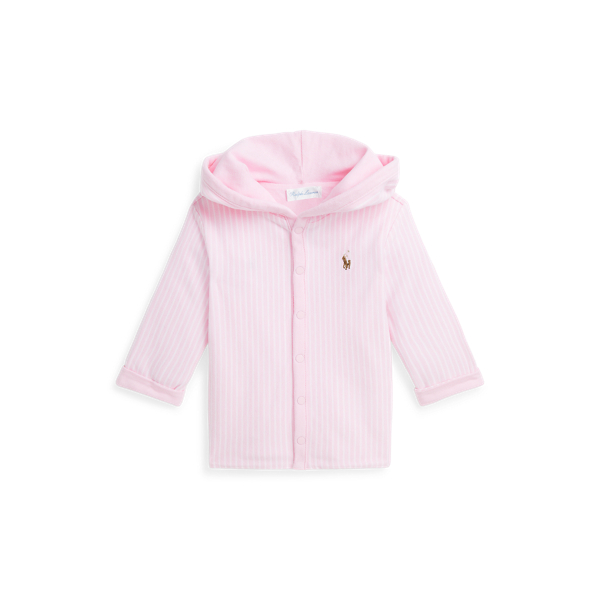 Veste Oxford ray&eacute;e r&eacute;versible Baby Girl en 1