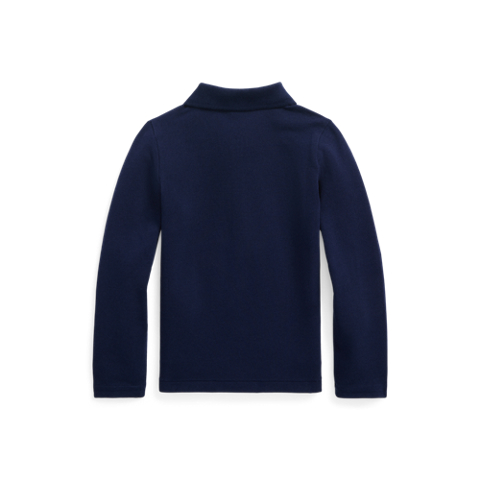 Детские рубашки Ralph Lauren Mesh Uniform Long-Sleeve Polo Shirt