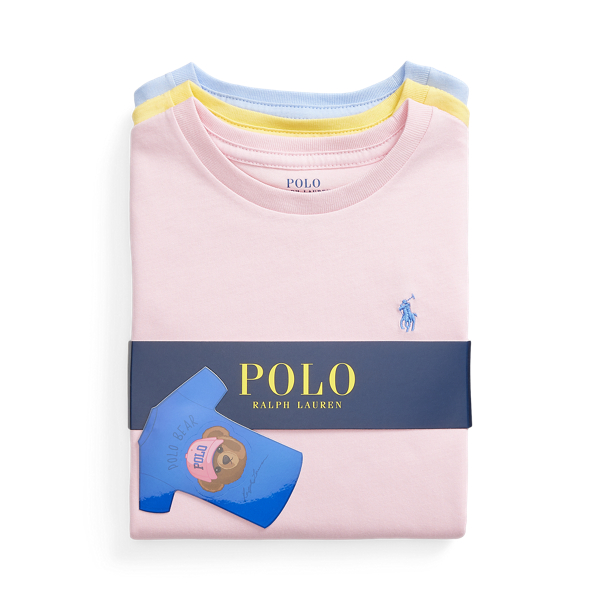 Cotton jersey crewneck tee ralph lauren outlet