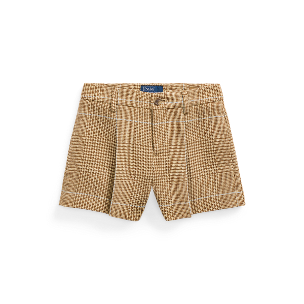 Pleated Silk-Blend Tweed Short Girls 1.5-6.5 Years 1