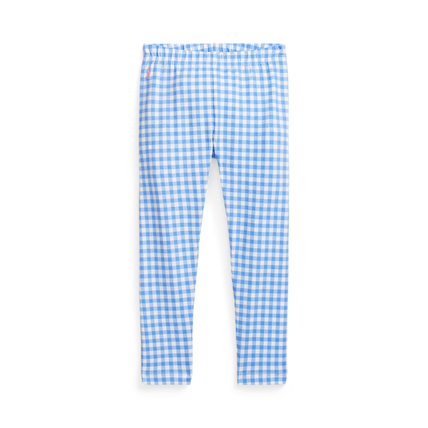 Gingham Stretch Jersey Legging Girls 1.5-6.5 Years 1