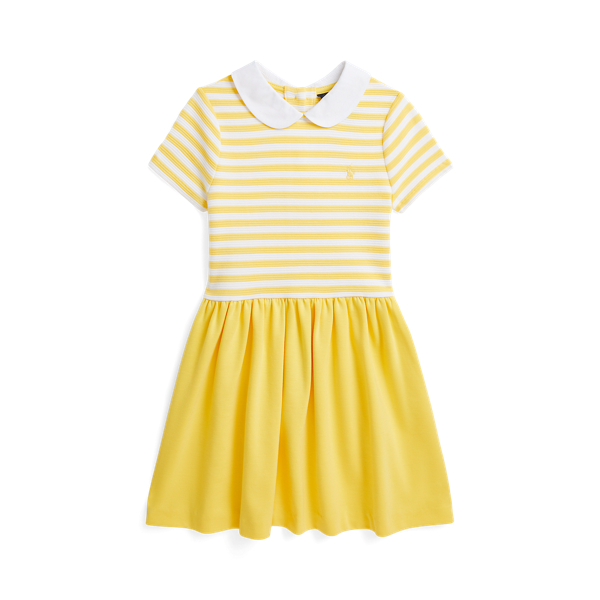 Ralph lauren striped ponte dress best sale