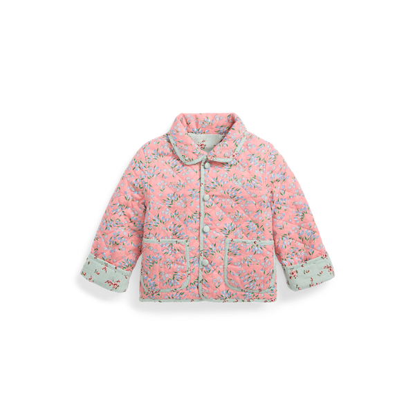 Floral Reversible Linen-Cotton Jacket