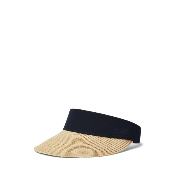 Logo Straw-Brim Visor