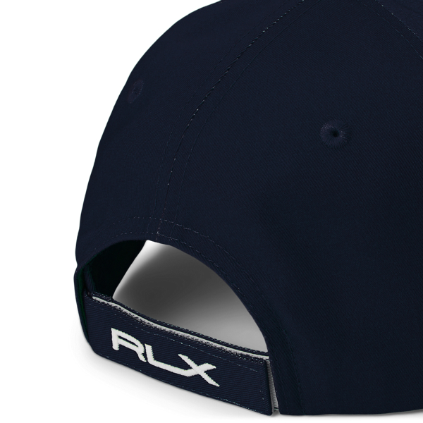 Refined Navy Embroidered Pony Twill Cap RLX 3