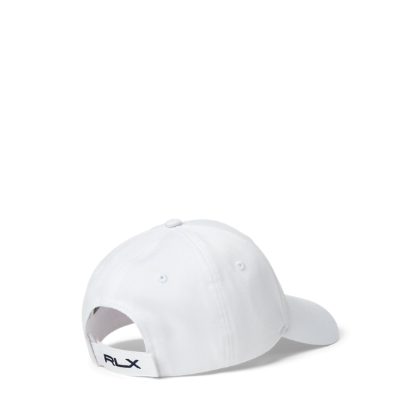 White Embroidered Polo Bear Twill Cap RLX 2