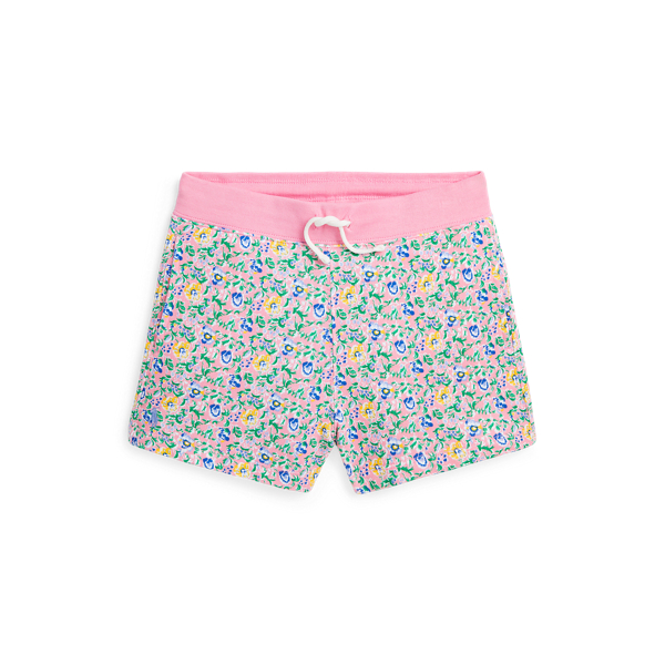 Beneda Floral Floral French Terry Short Girls 7-16 1