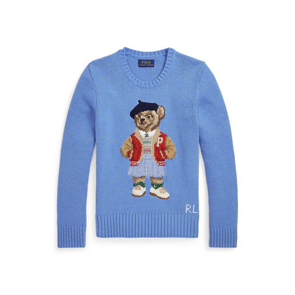 Ralph Lauren polo bear sweater store big kid