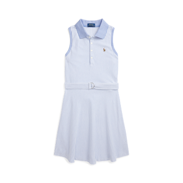 Ralph lauren belted striped dress 2025