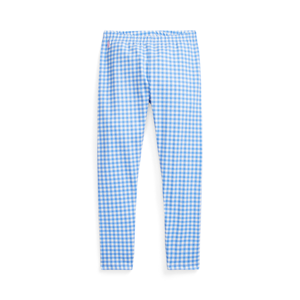 Gingham Stretch Jersey Legging