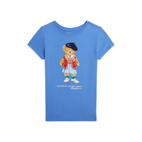 Polo bear blue shirt hotsell