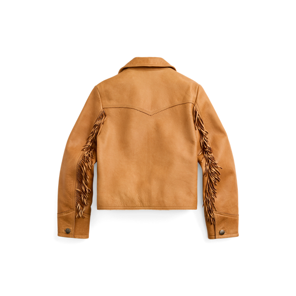 Fringe Leather Jacket