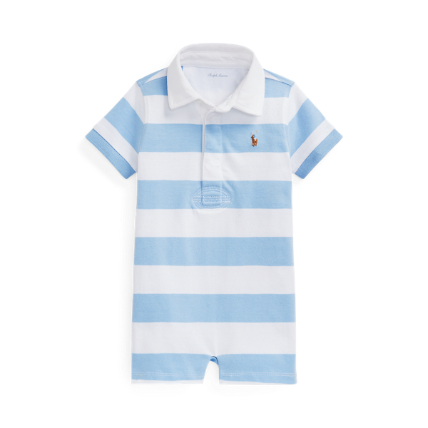 Striped Cotton Rugby Shortall