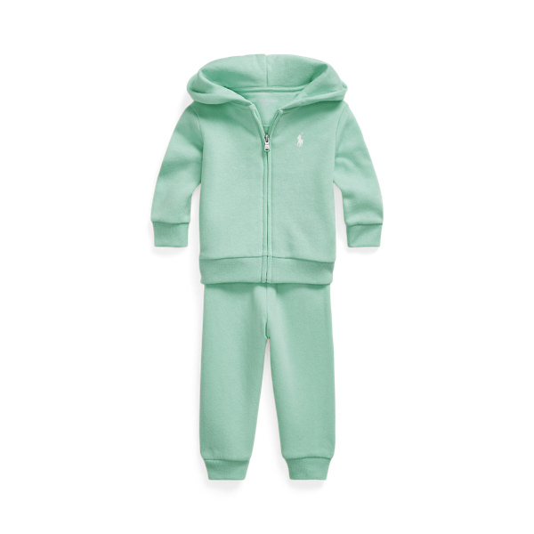Fleece Full Zip Hoodie Pant Set Ralph Lauren