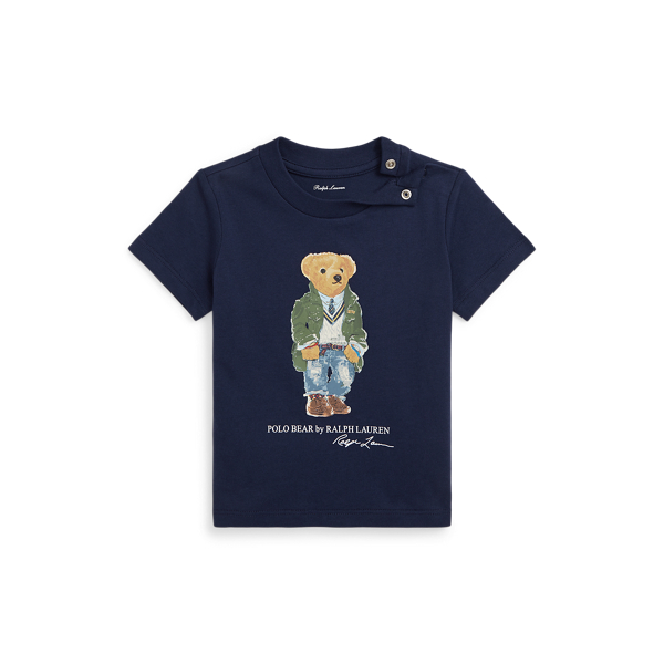 Maglietta Polo Bear in jersey