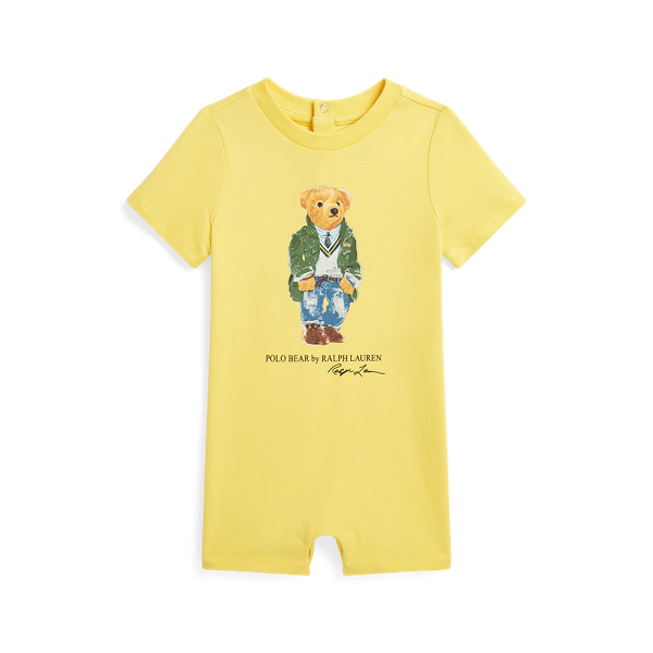 Combishort Polo Bear jersey de coton