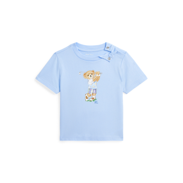 Polo Bear Cotton Jersey Tee