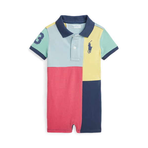 Big Pony Cotton Mesh Polo Shortall