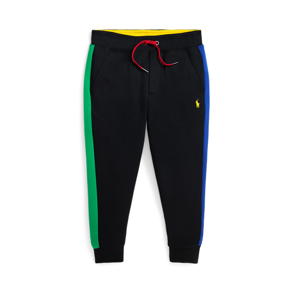 TEAM LOGO DOUBLE KNIT PANTS BLACK　L Logo Double-Knit Jogger Pant