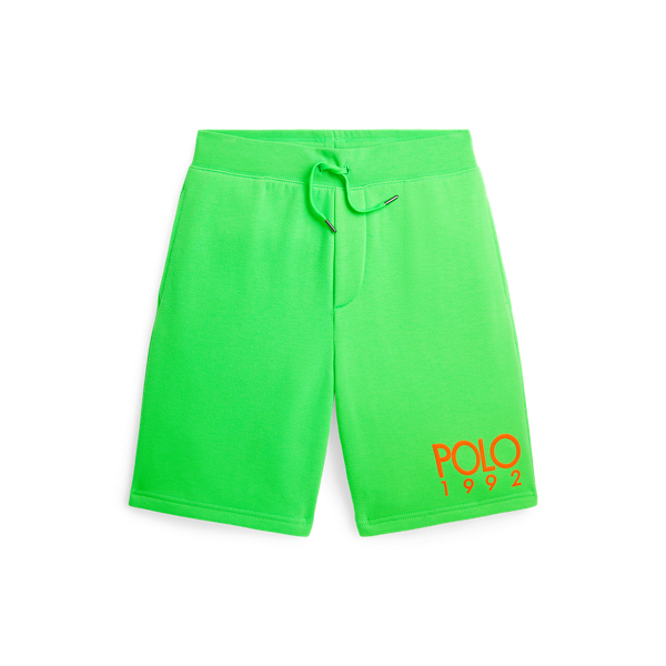 Blaze Field Lime Polo 1992 Heavyweight Fleece Short Boys 8-20 1