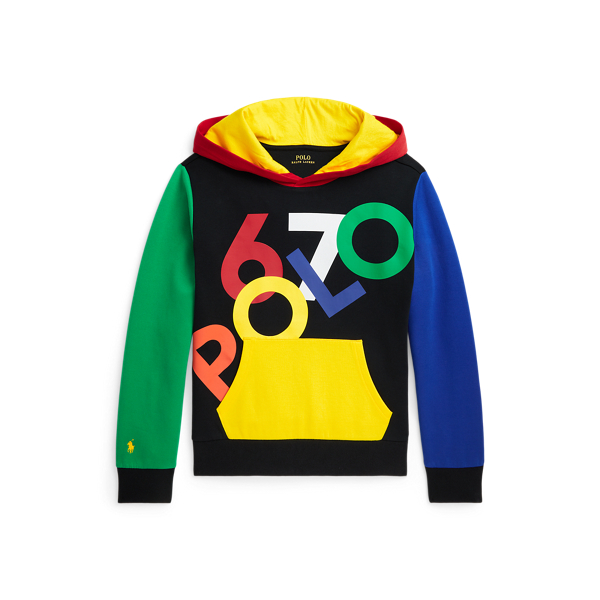 Multicolor polo hoodie on sale